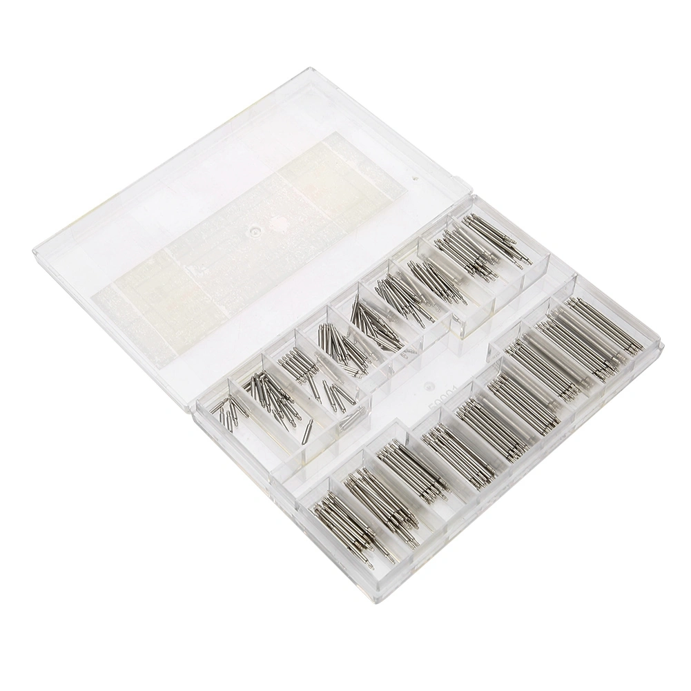 270Pcs Stainless Steel Watchband Spring Bar 8-25mm Watch Strap Ear Sets