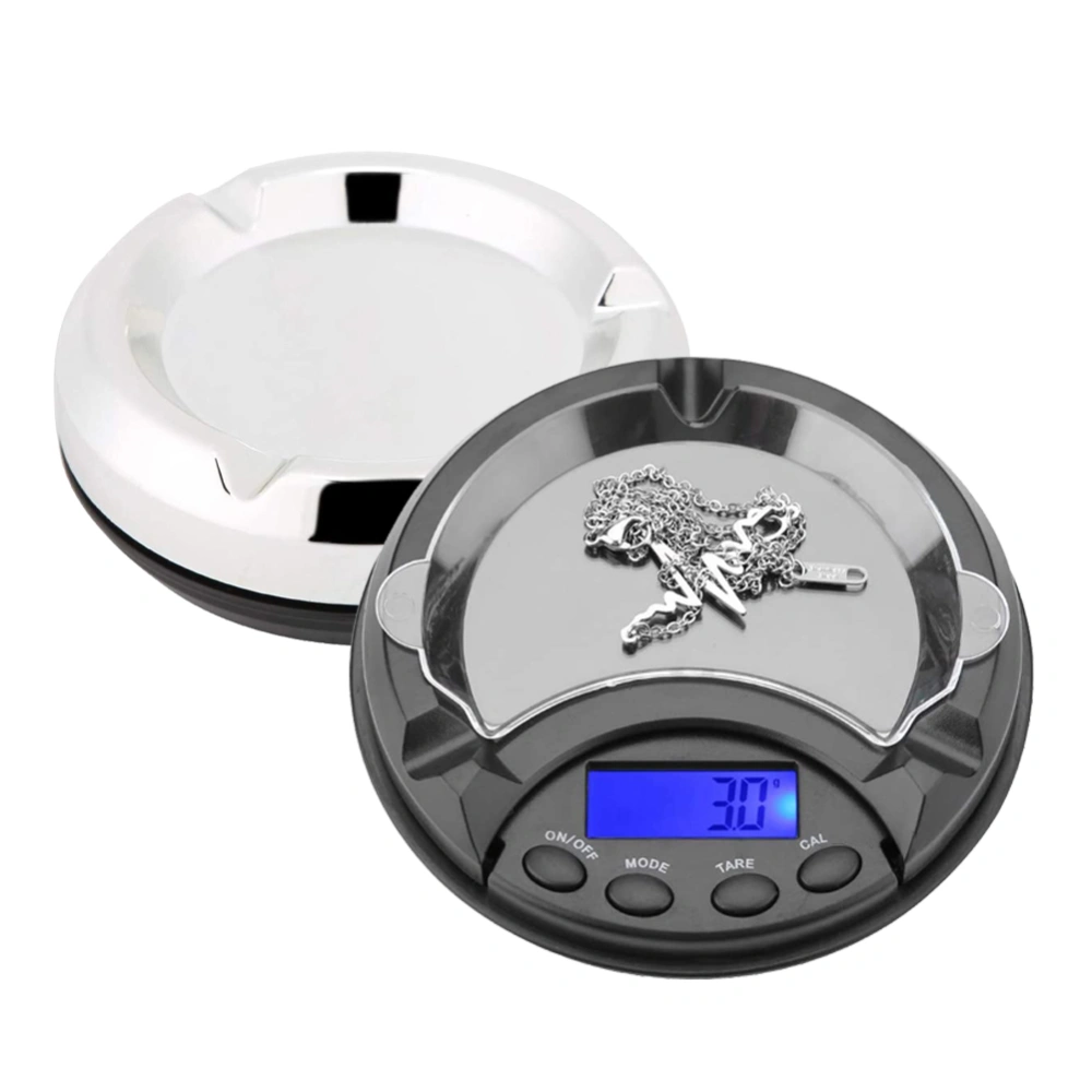 200g/0.01g Portable Ashtray Electronic Digital Jewelry Precision Scale with Digital Display