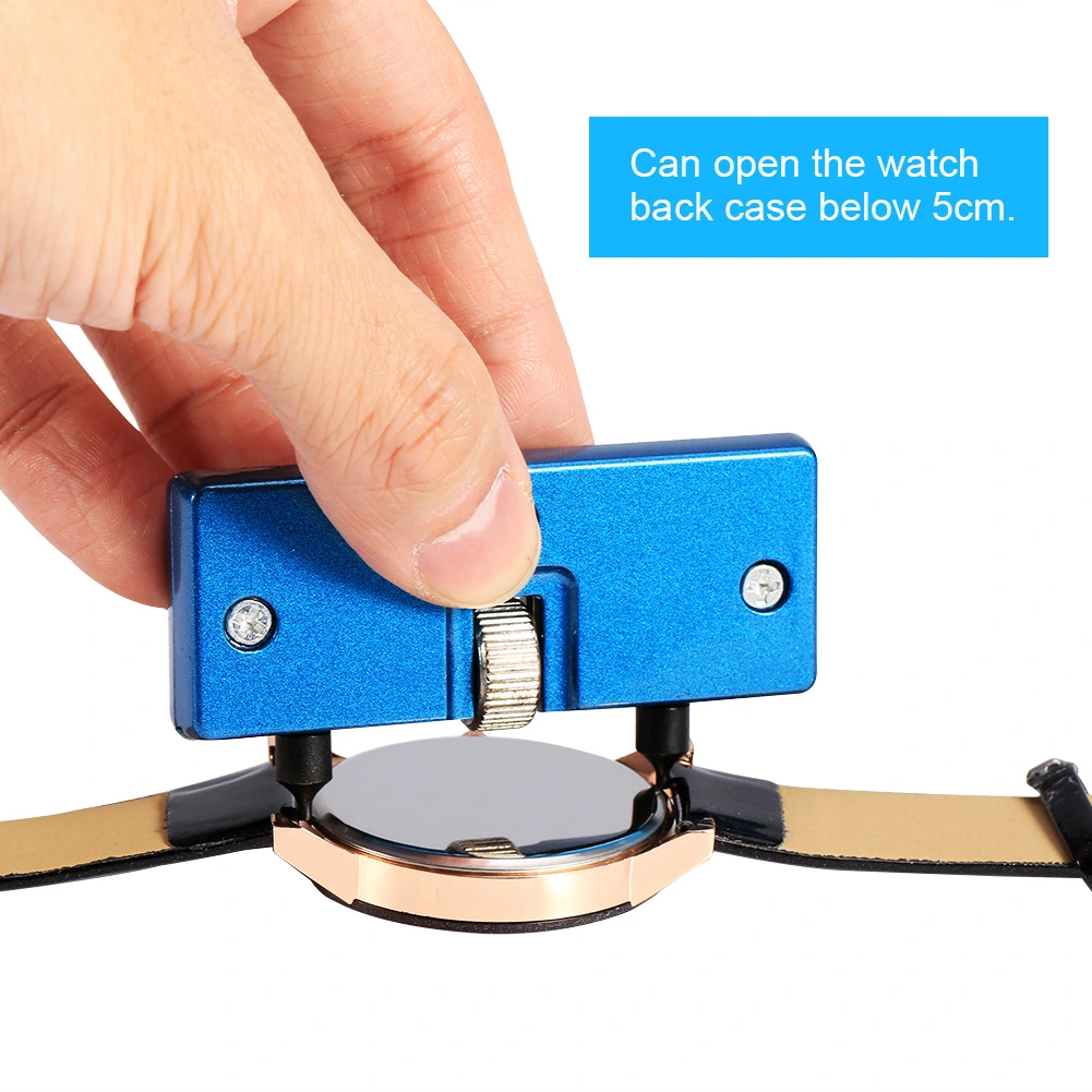 1pc Portable Watch Back Case Opener Wristwatch Cover Remover Repairing Tool