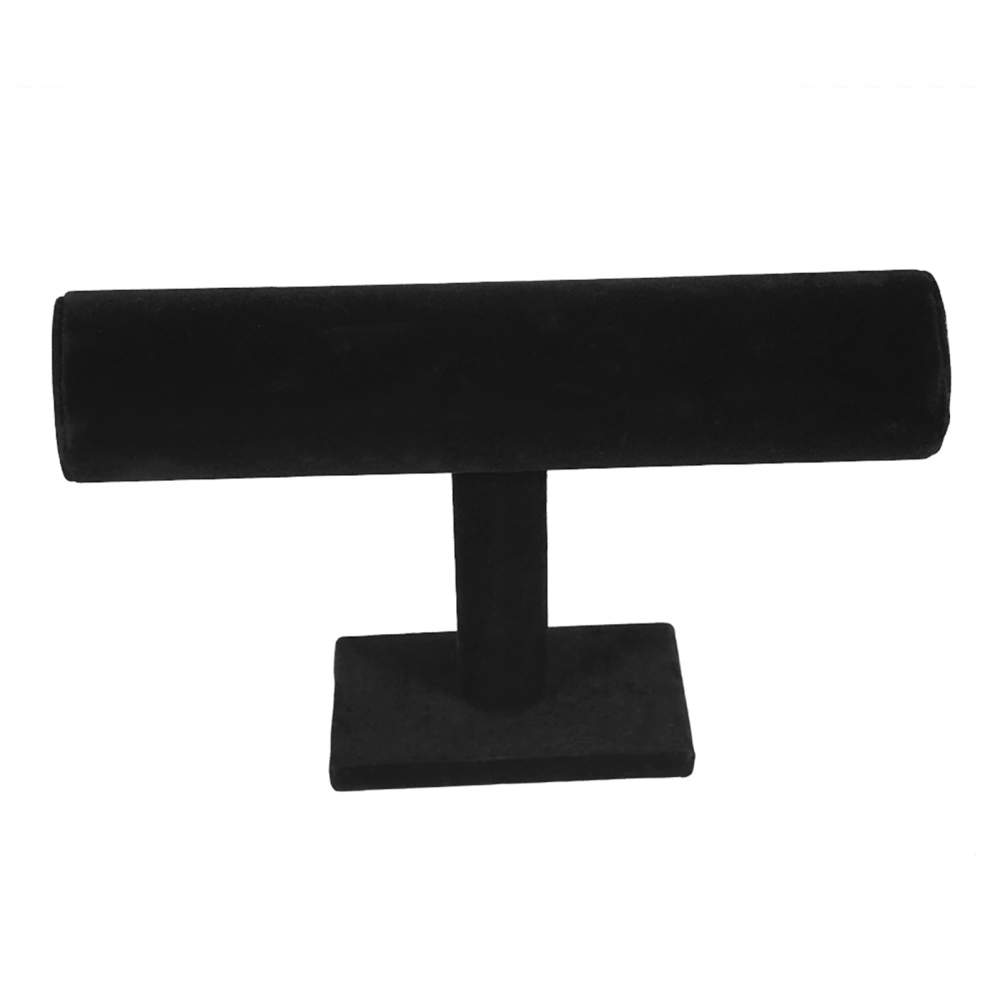 Jewelry T Bar Stand Jewellery Necklace Watch Bracelet Display Organizer Rack Holder 1 Layer