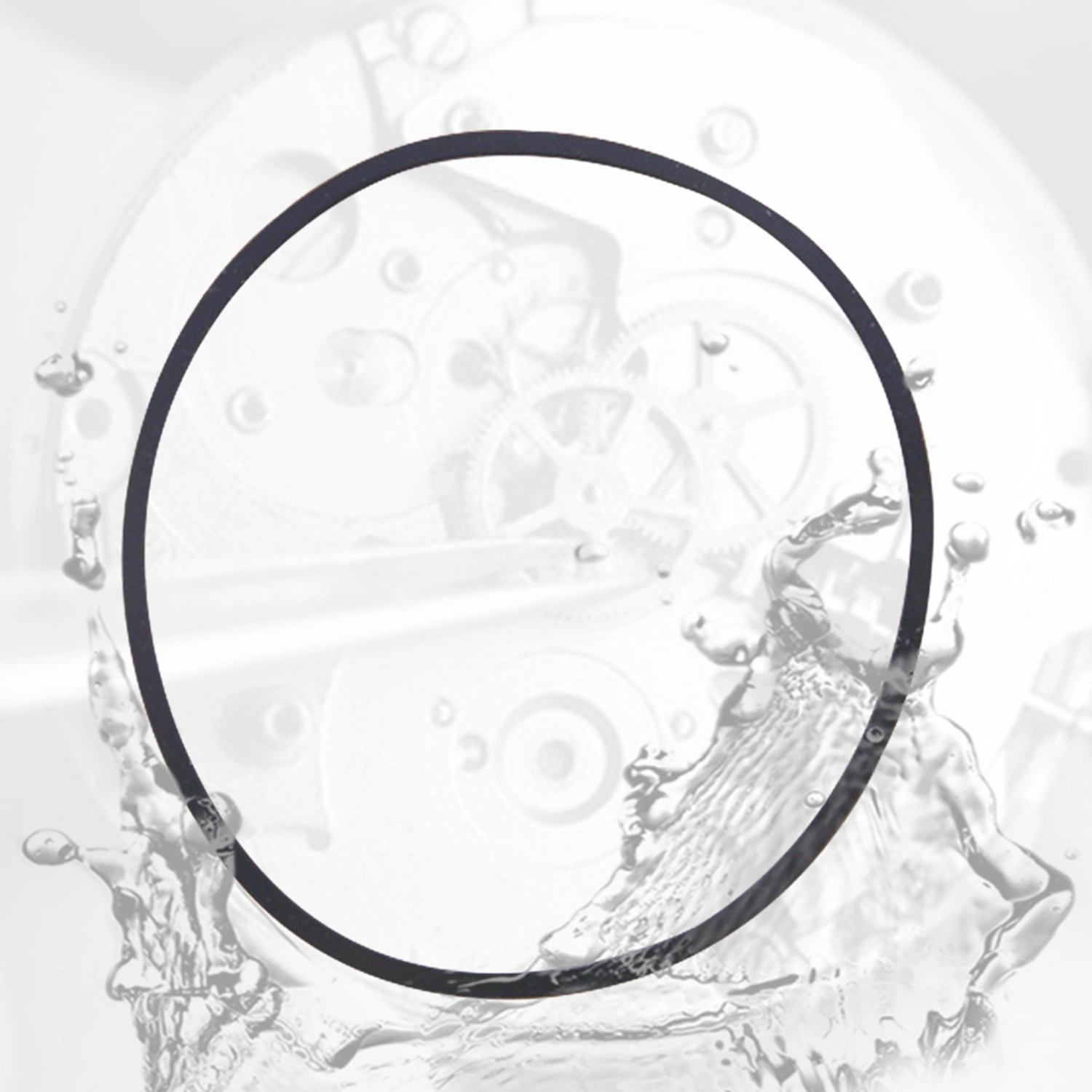 950pcs 0.6mm O Ring Set Sealing Rings Watch Rubber Seals Size 12-30mm