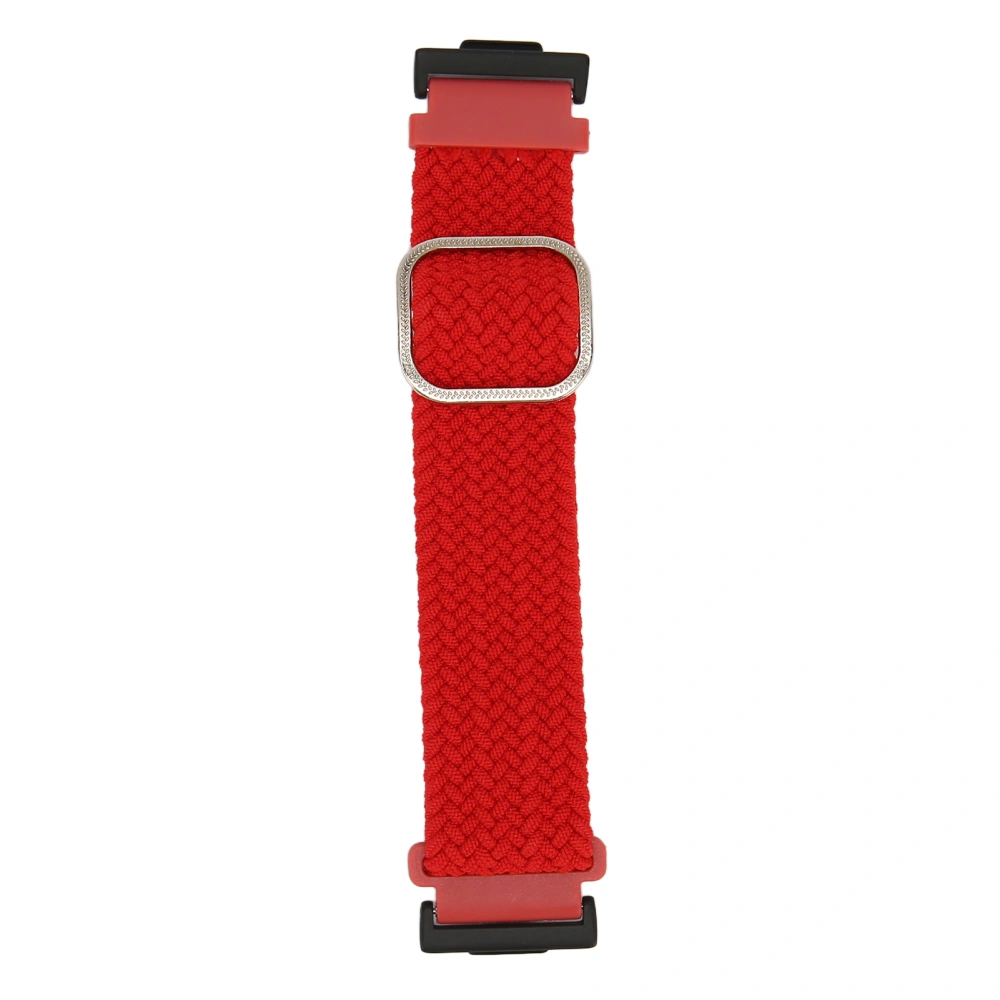 Watch Band Strap Adjustable Weaving Sport Replacement Strap Wristband for Huawei Watch FIT 2 Red