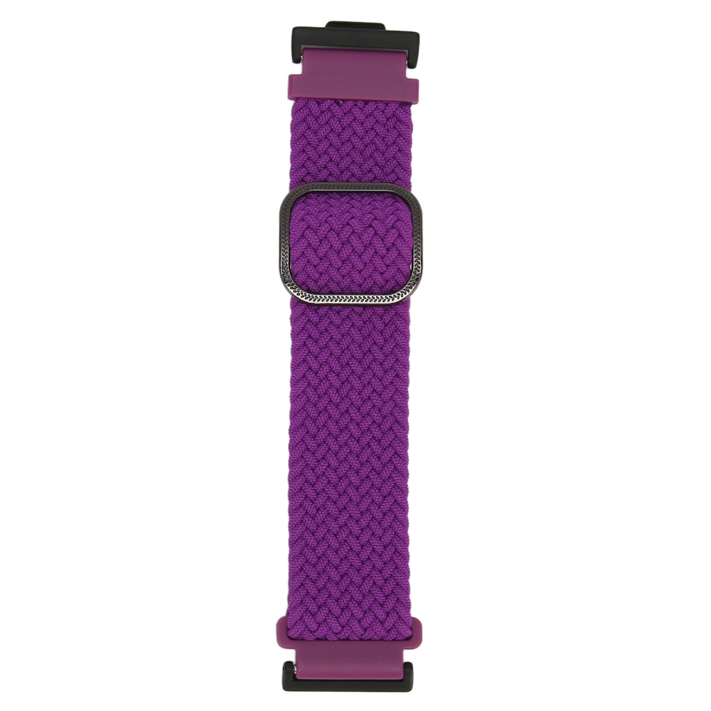 Watch Band Strap Adjustable Weaving Sport Replacement Strap Wristband for Huawei Watch FIT 2 Purple