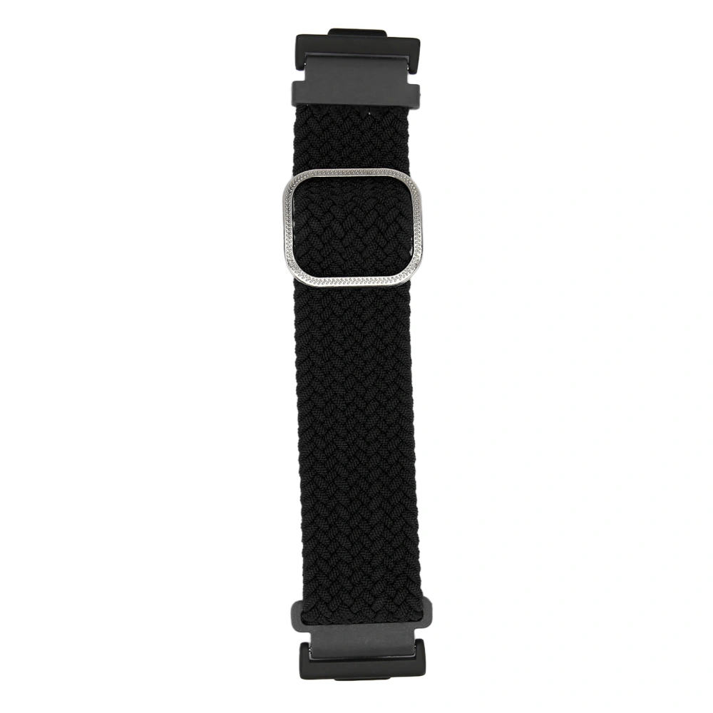 Watch Band Strap Adjustable Weaving Sport Replacement Strap Wristband for Huawei Watch FIT 2 Black