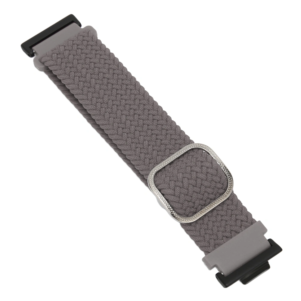 Watch Band Strap Adjustable Weaving Sport Replacement Strap Wristband for Huawei Watch FIT 2 Grey