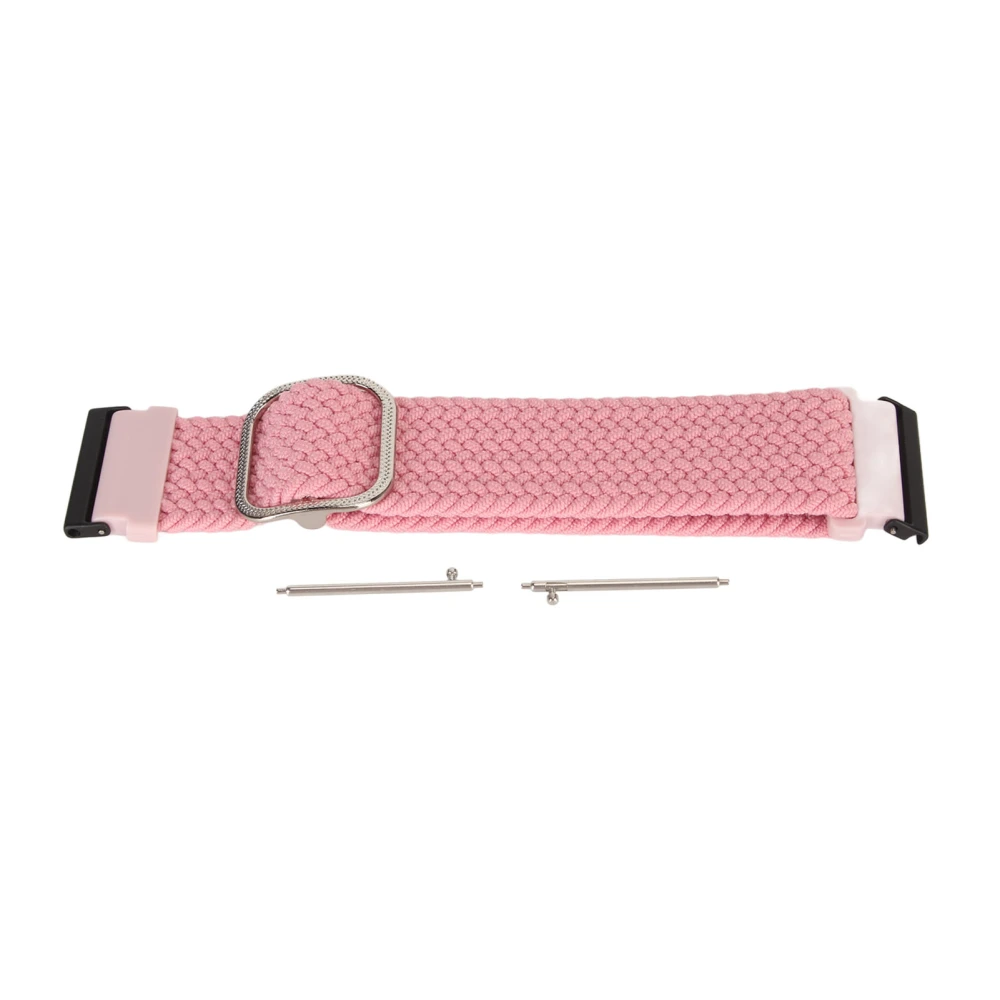 Nylon Watchband Adjustable Replacement Band Sport Breathable Strap for Spartan for Suunto7 Pink