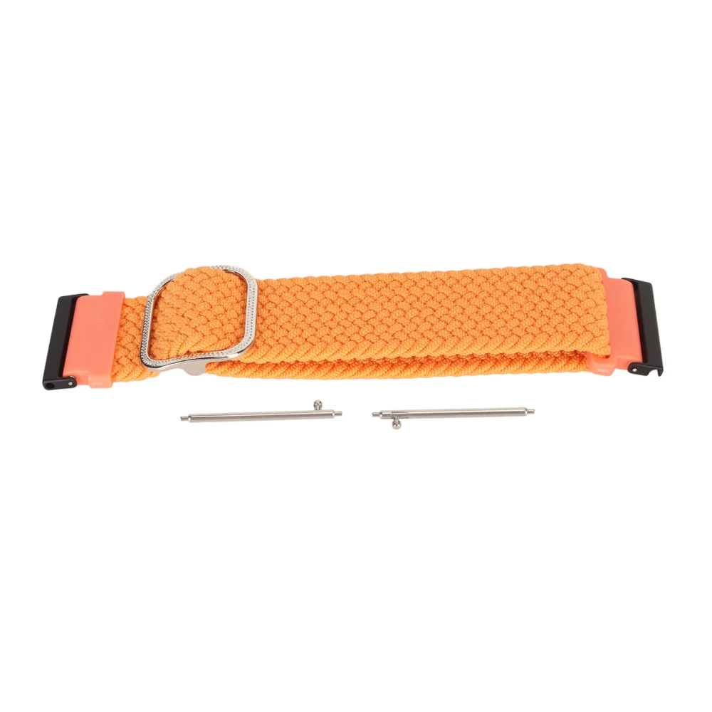 Nylon Watchband Adjustable Replacement Band Sport Breathable Strap for Spartan for Suunto7 Orange