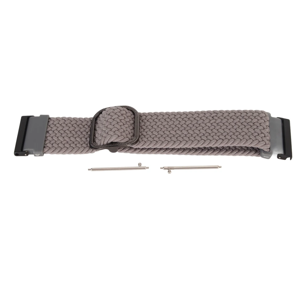 Nylon Watchband Adjustable Replacement Band Sport Breathable Strap for Spartan for Suunto7 Grey