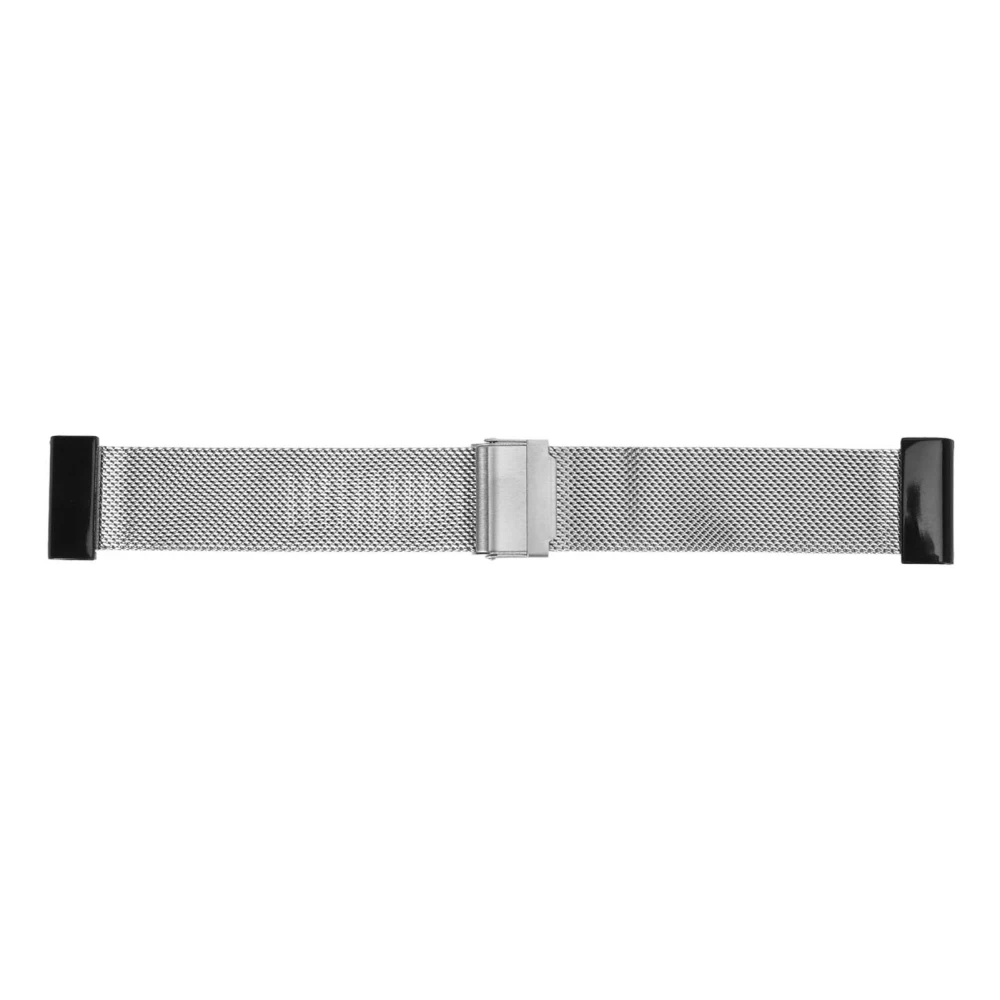 Stainless Steel Mesh Watch Strap Adjustable Quick Release Watch Band 26mm Fit for Garmin Fenix 7X 6X 5X Silver