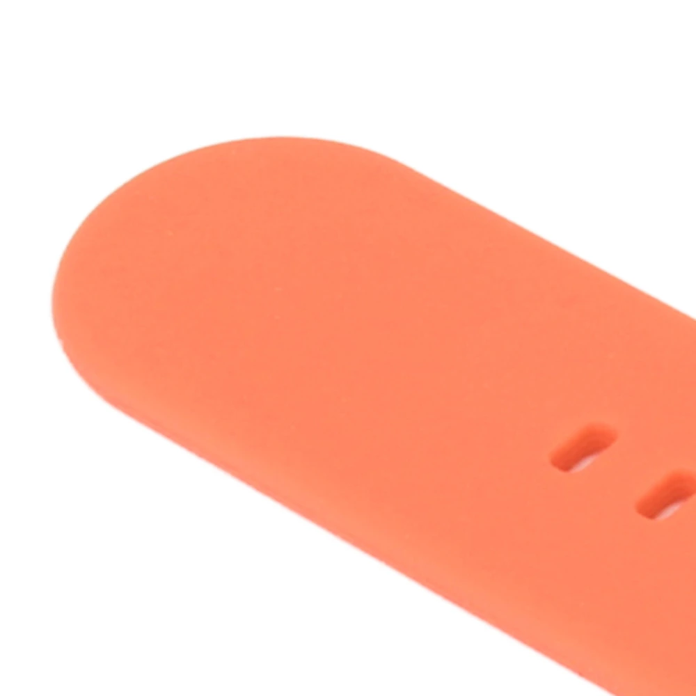 Soft Silicone Watch Strap Adjustable Replacement Band Accessory Fit for Amazfit T Rex 2 Smart Watch Orange