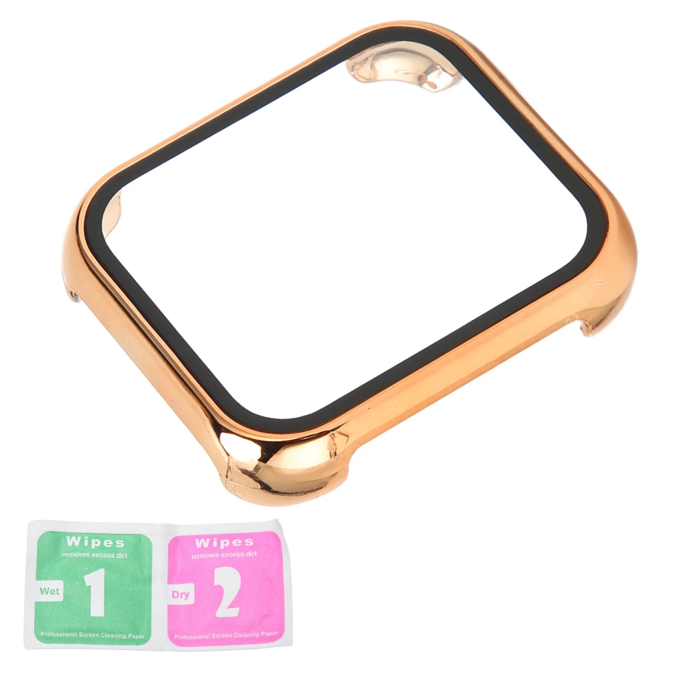 Watch Case Full Protection Prevent Scratches Replacement Watch Protective Cover for OPPO Watch 2 3 42/46mm Rose Gold