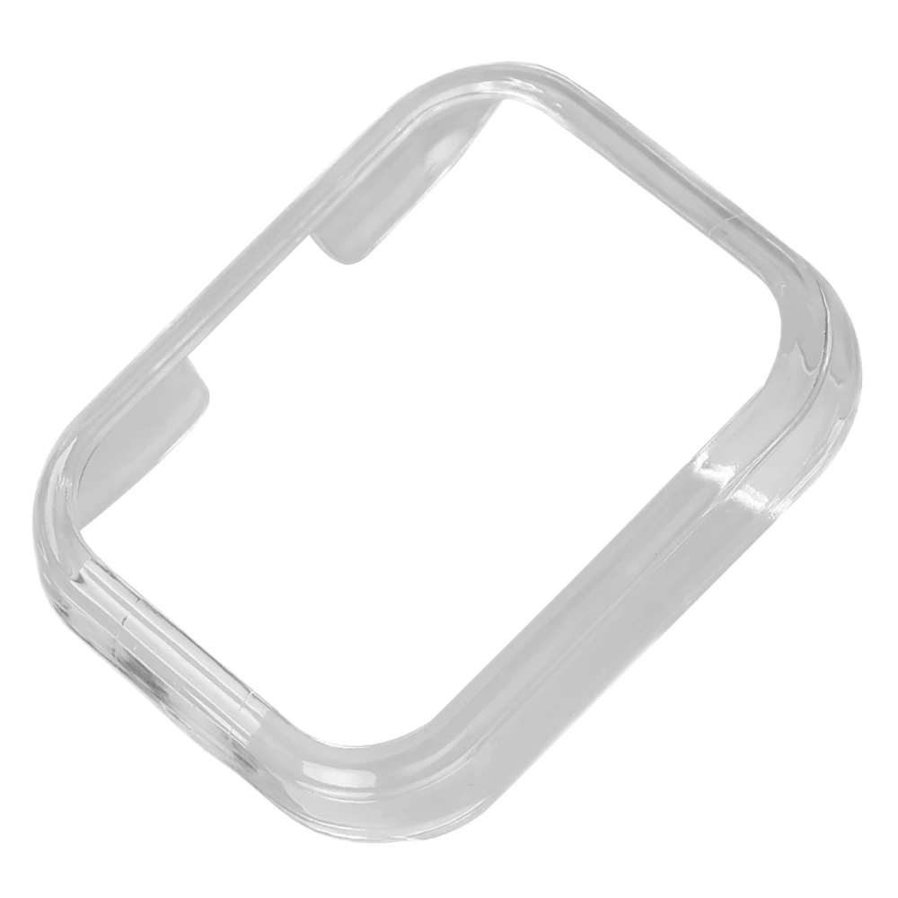 Hard Bumper Case Shockproof Watch Protective Cover Frame Replacement Accessory Fit for Realme Watch S10 Transparent