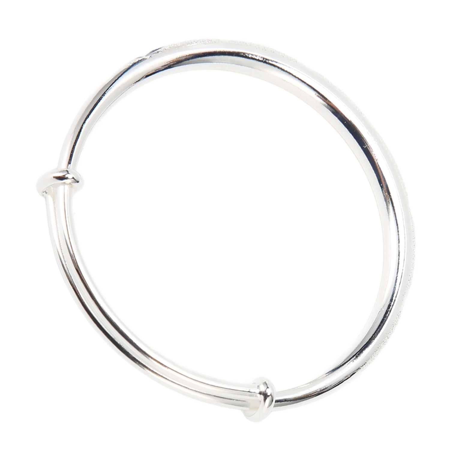 30g Cupronickel Bracelet Adjusted Fashion Jewelry Engraved Women Round Bracelet for Female