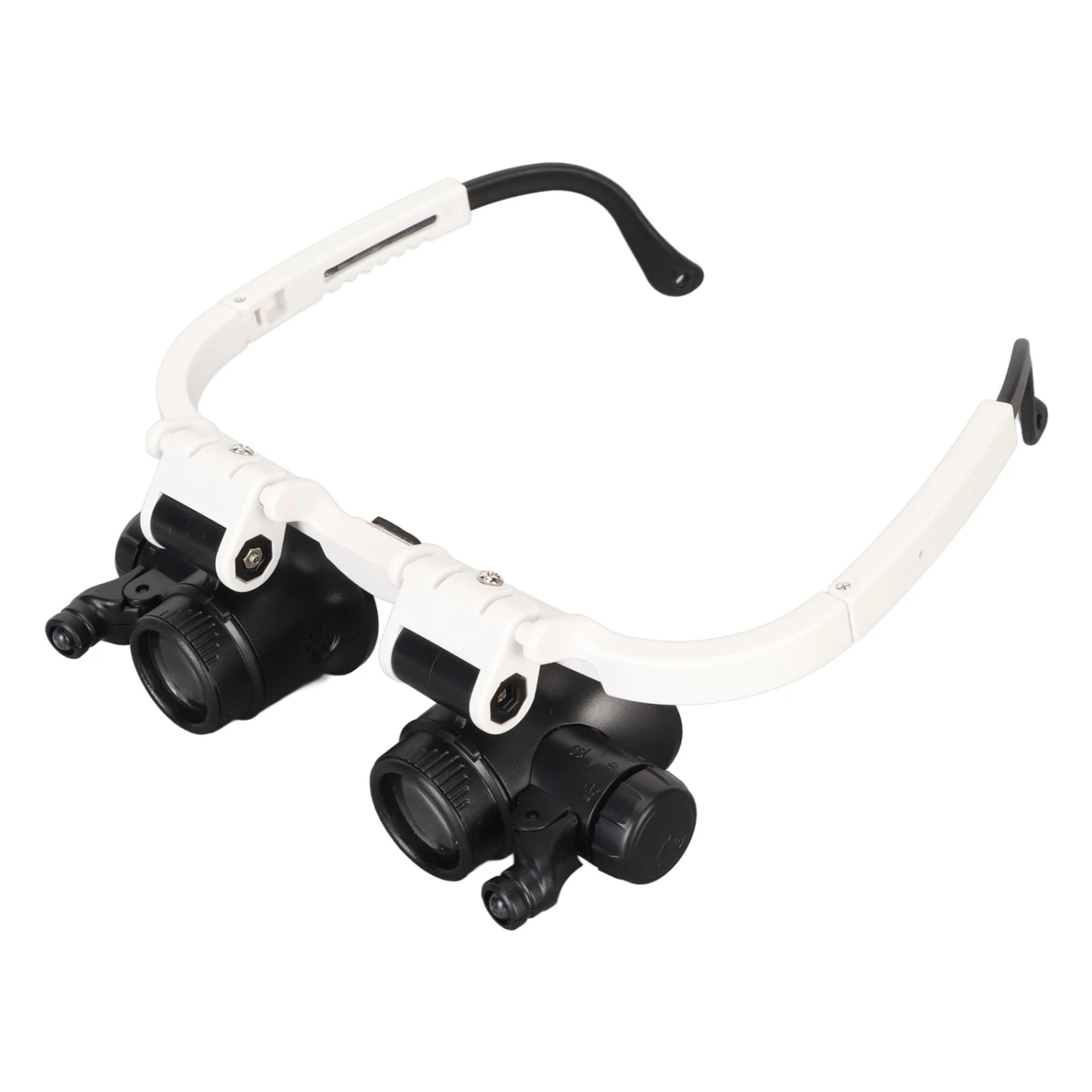 LED Headband Magnifying Glasses High Definition Headwear Repair Magnifier for Watch Maintenance