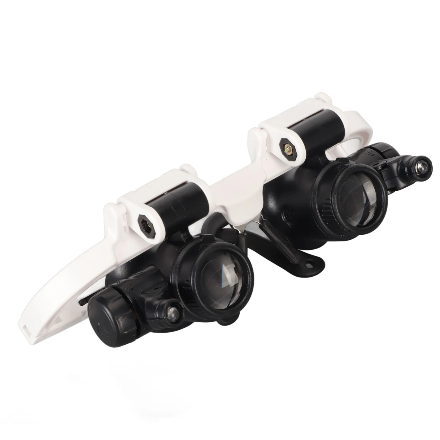 LED Headband Magnifying Glasses High Definition Headwear Repair Magnifier for Watch Maintenance