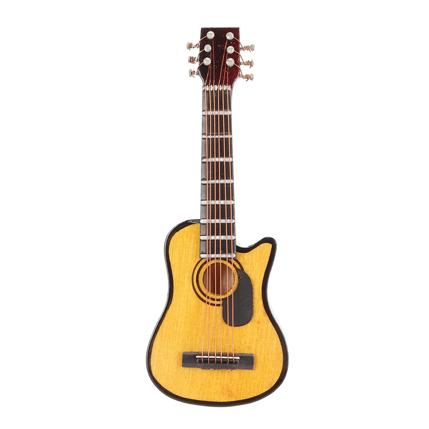 Miniature Guitar Replica Refrigerator Magnet Resin Mini Musical Instrument Fridge Magnet Decoration