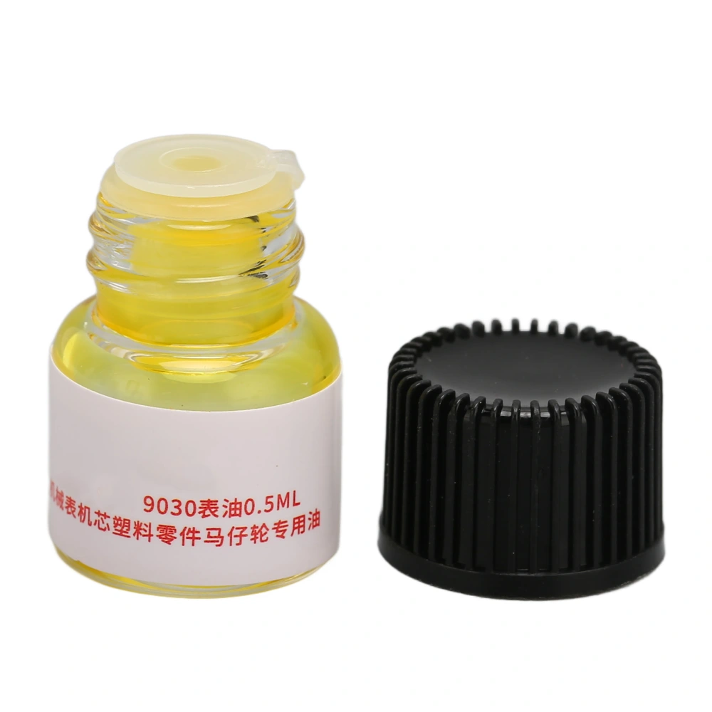 9030 Watch Oil Portable Fluid Diluted Clock Synthetic Oil for Repair Watch Accuracy Mechanics 0.5ml