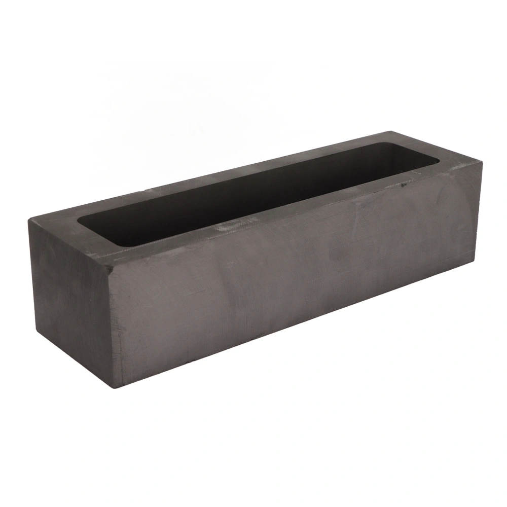 Graphite Ingot Mould Rectangular Graphite Ingot Mould for Gold Silver Metal Aluminum Copper Melting Casting Refining