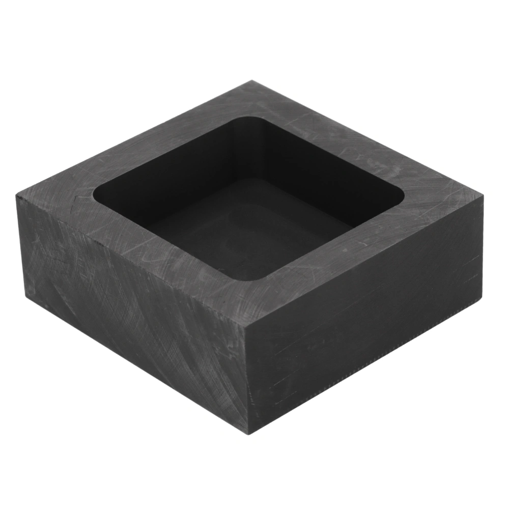 Gold Silver Graphite Ingot Mold High Purity Withstand 2000 ℃ Graphite Casting Melting Ingot Mold for DIY Jewelry Tools