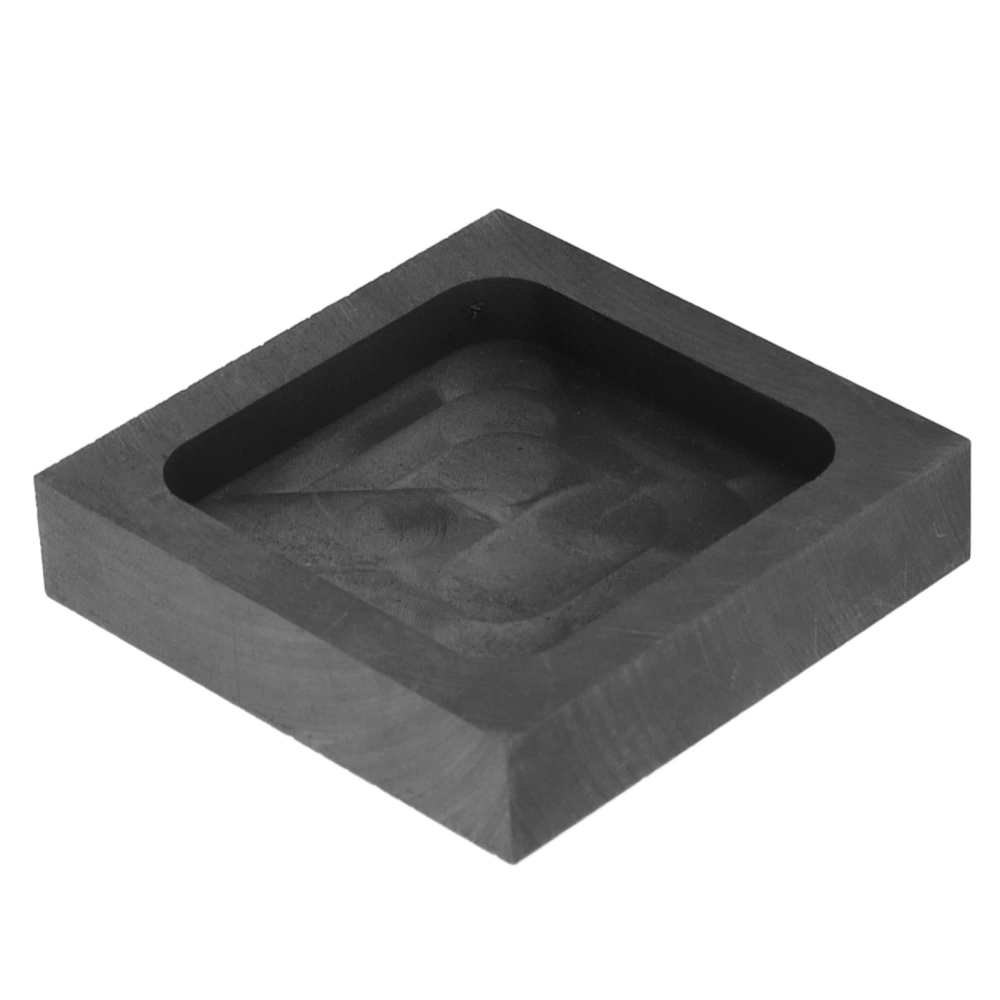 Graphite Ingot Mold Professional Quadrate Refining Graphite Casting Ingot Mould for Gold Silver Brass Copper