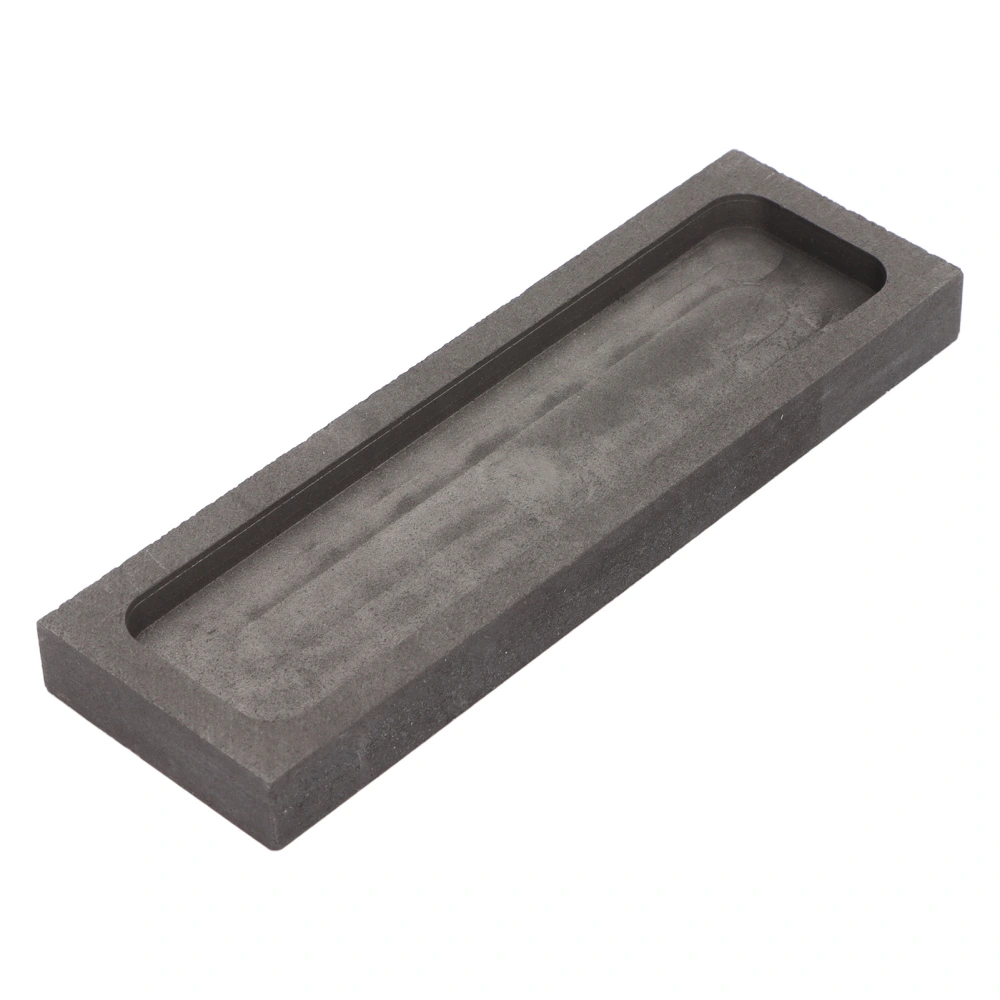 Graphite Ingot Mold Rectangular High Thermal Stability Crucible Mould for Gold Silver Copper Casting