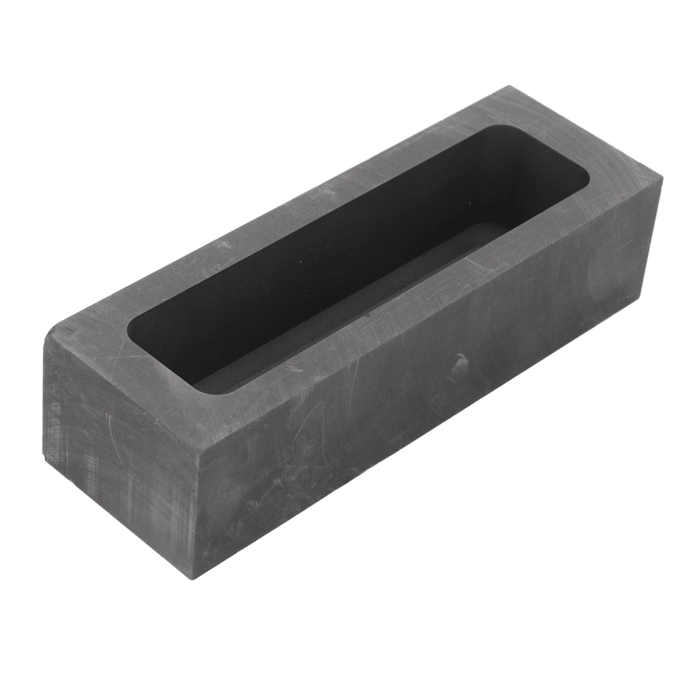 Graphite Ingot Mold Rectangular High Thermal Graphite Crucible Mould for Gold Silver Copper Casting