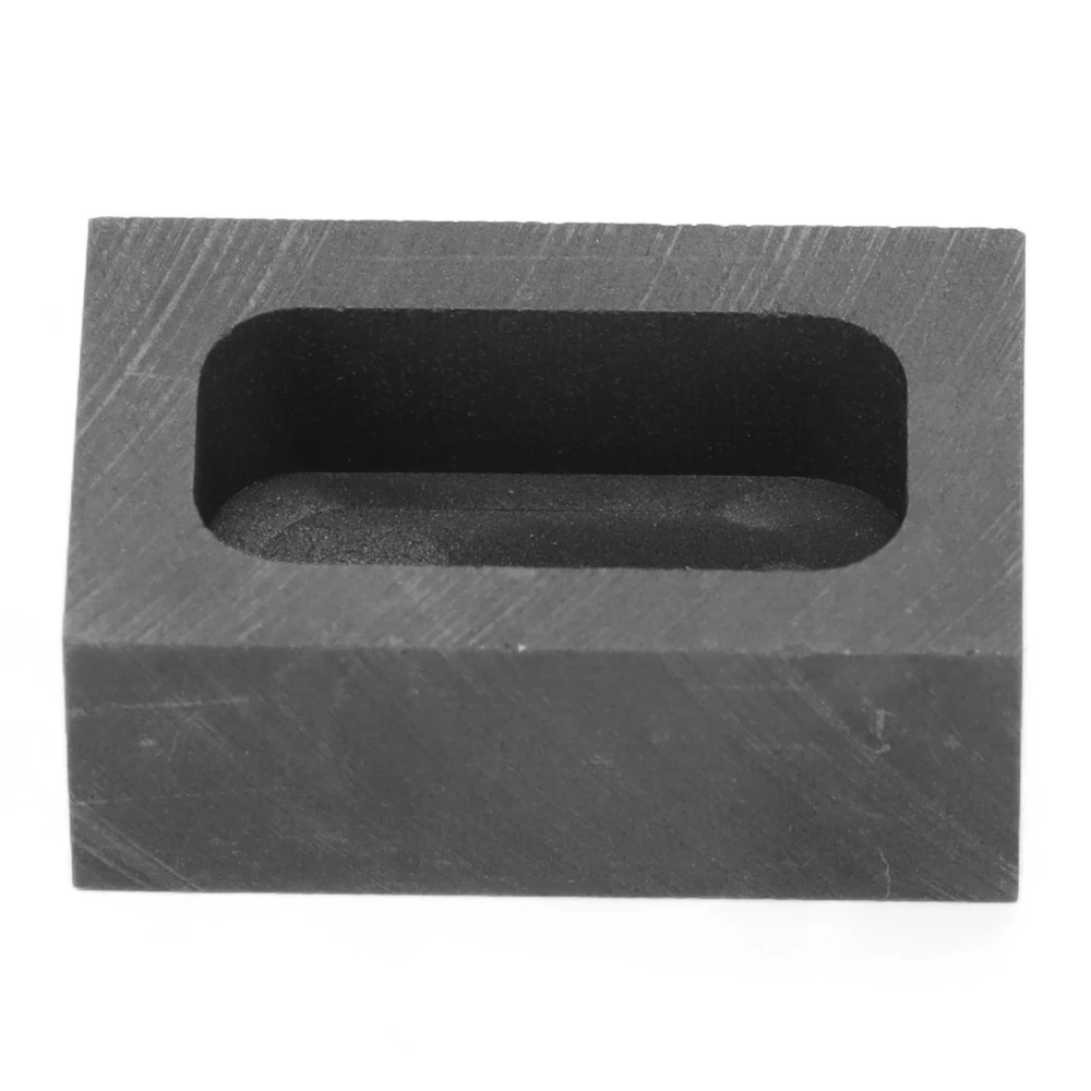 Rectangular Graphite Ingot Mold Lightweight Stable Small Graphite Melting Mould for Refining Casting