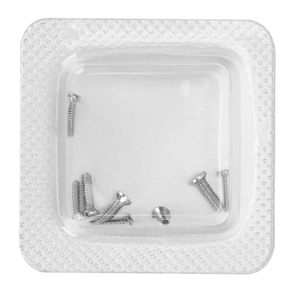 8pcs Watch Case Back Screw Professional Slot Type High Accuracy Stainless Steel Watch Screw for Santos Watch XL