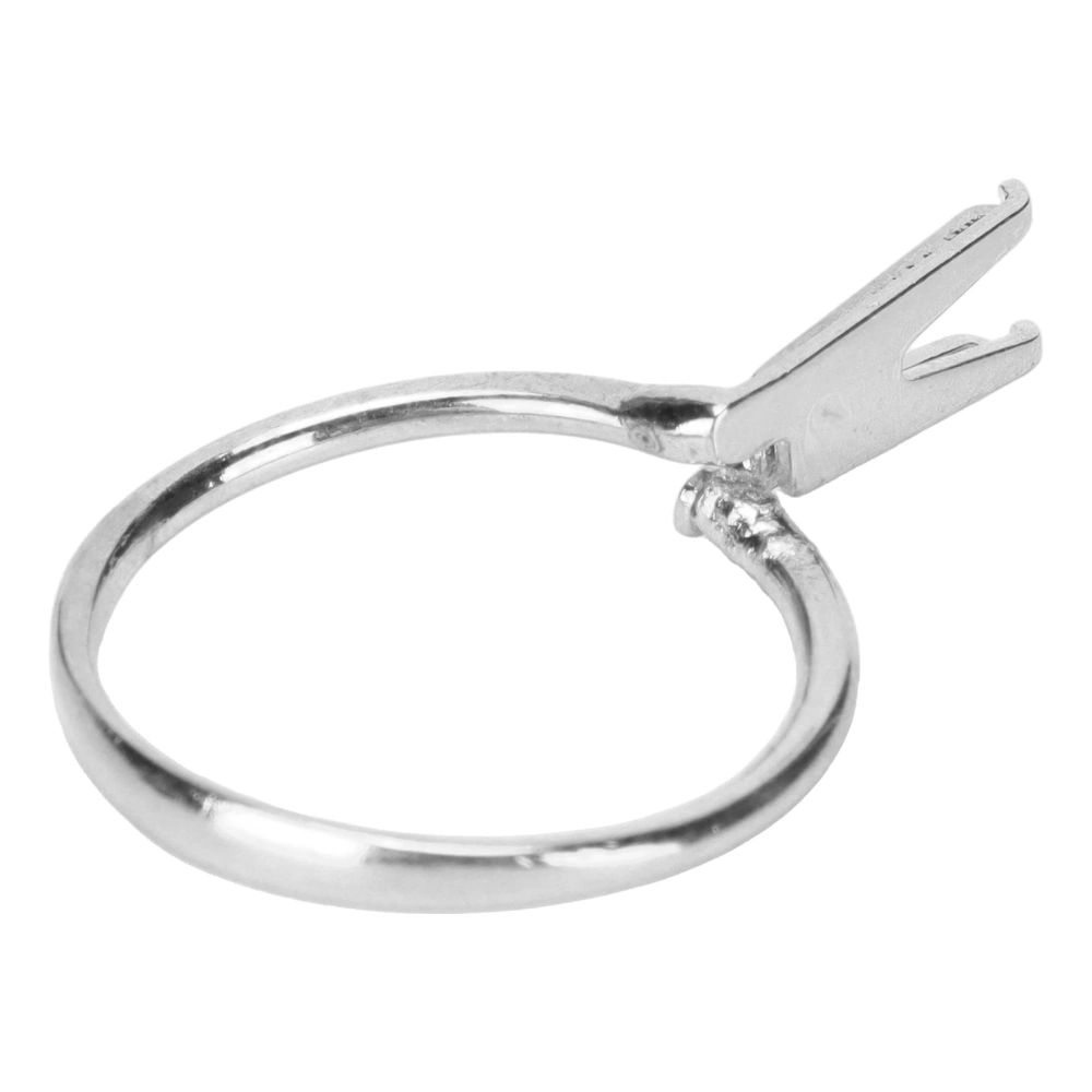 Ring Blank Support 4 Claw Shape Visually Steel Ring Spring Prong Tool for Jewellers Silver