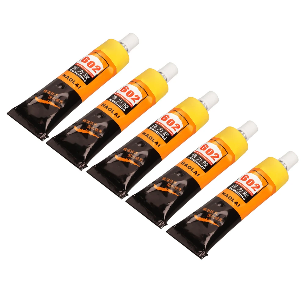 5pcs Watch Repair Glue Professional Portable Wach Parts Metal Rubber Plastic Adhesive for Watchmaker