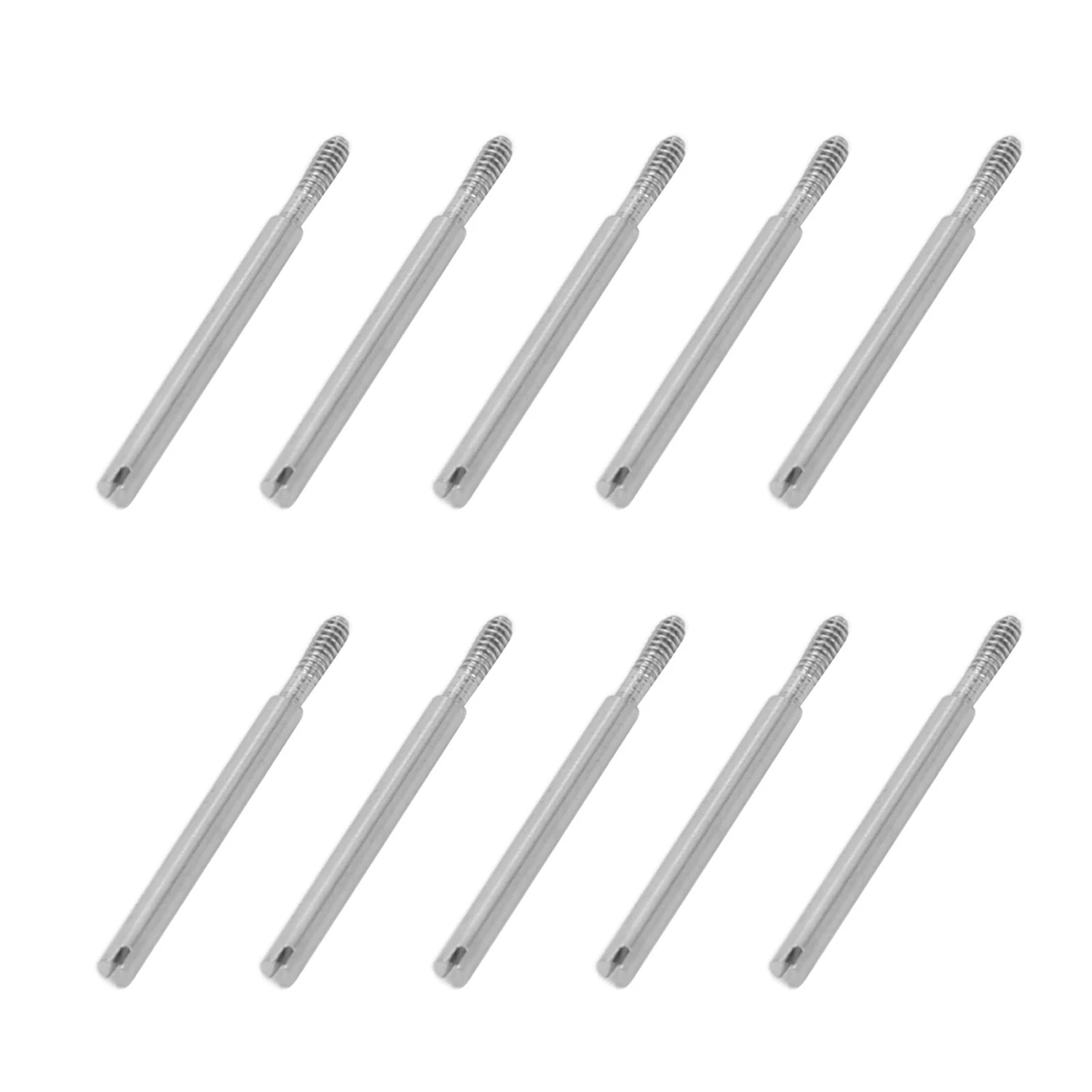 Watch Band Screw Link Pin Professional Steel Watch Strap Screw Tube Repair Tool Accessories for Watchmaker 0.63 X 0.05in M0.04in