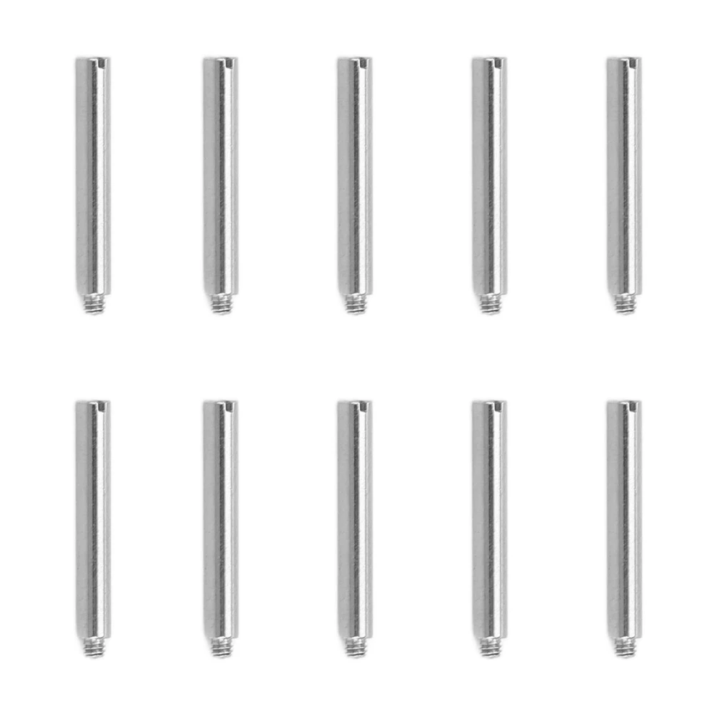 10pcs Watch Band Screw Tube Professional Portable Watch Strap Screw Link Pins Repair Tool Accessories