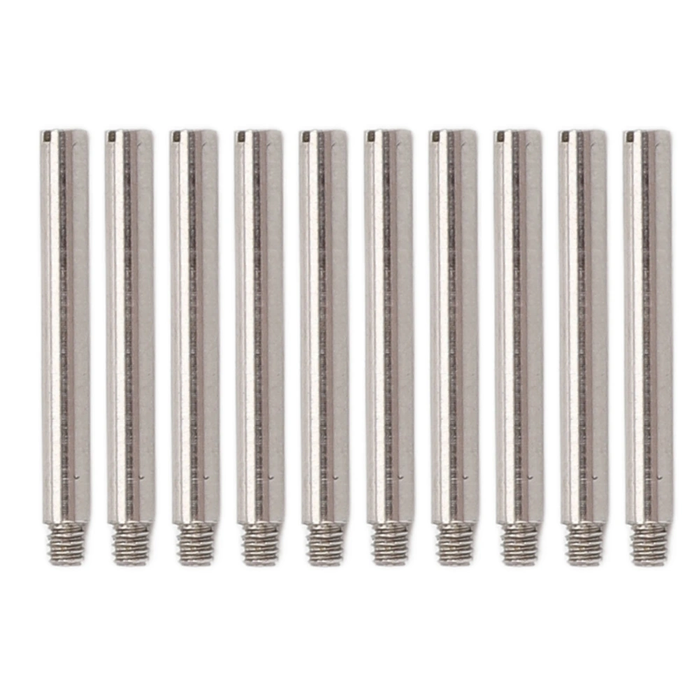 10pcs Watch Tube Fitting Kit Steel High Hardness Portable Watch Band Screw Tube Accessory