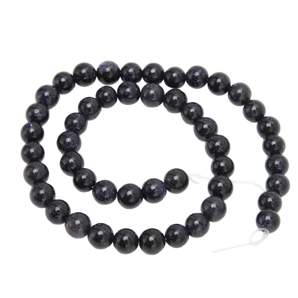 Natural Stone Beads 8mm Blue Sandstone Beads for Bracelet Necklace Jewelry DIY Making