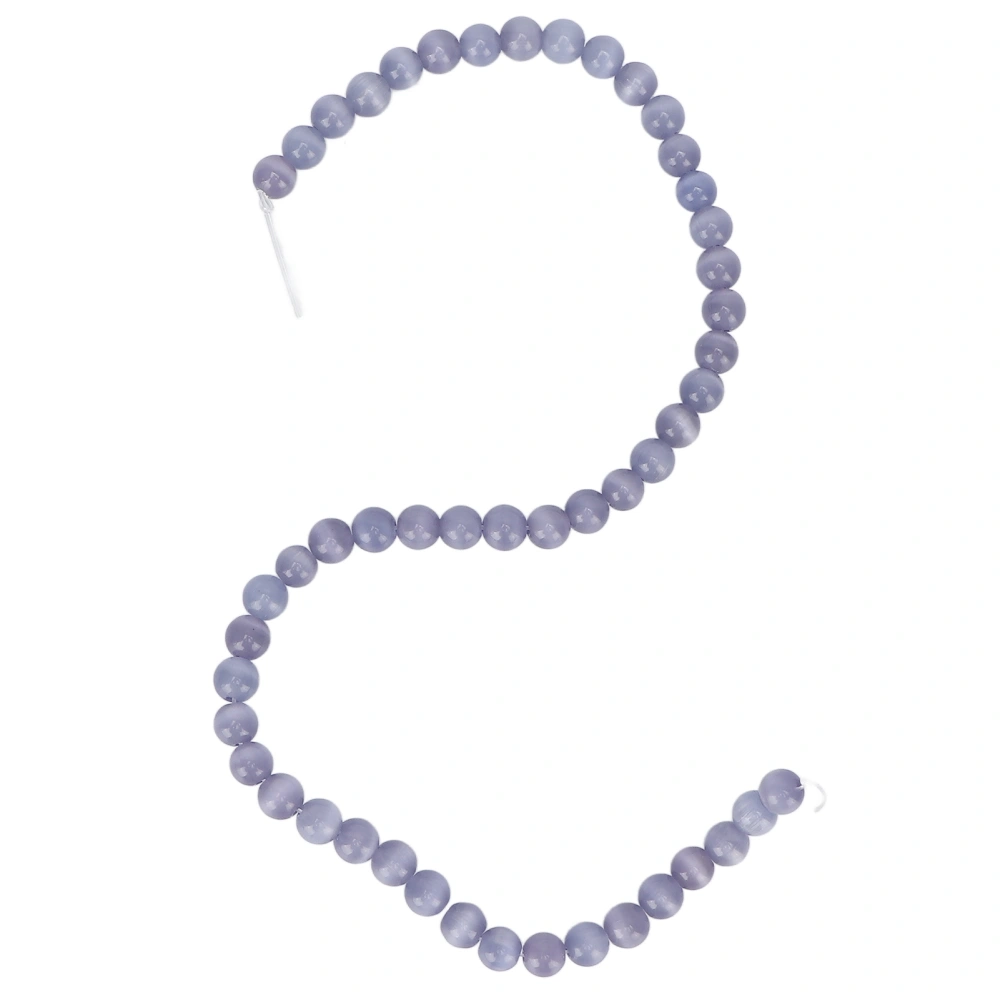 Natural Stone Spacer Beads DIY Stone Beads Accessories for Necklace Bracelet Jewelry CraftLight Purple