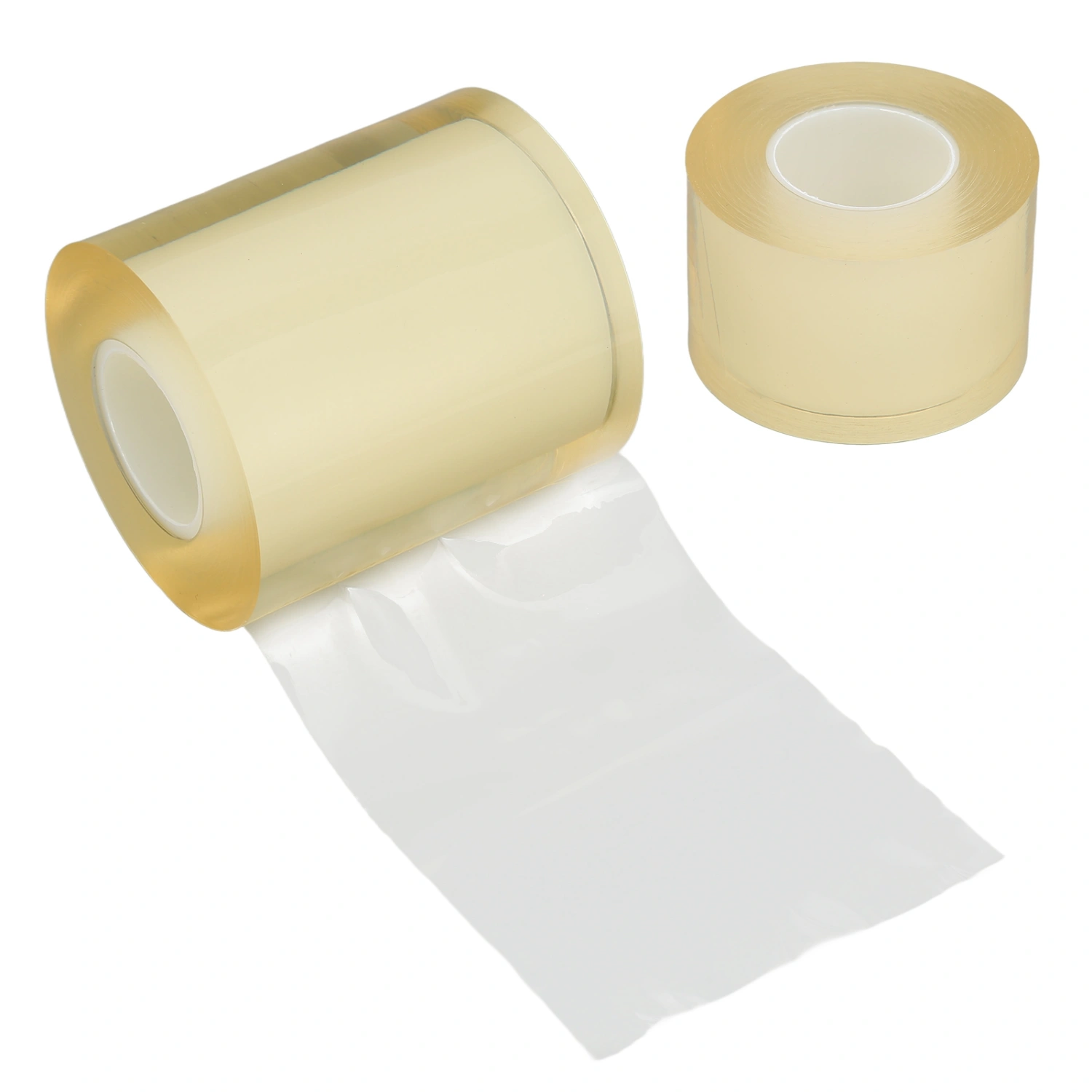 2pcs Watch Protective Films Rubber Transparent Jewelry Watch Protective Accessory Tape for Repairing