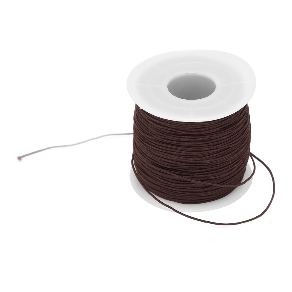 Elastic Thread DIY Production Soft Touch Satin Gloss Lightweight Portable Cord Elastic