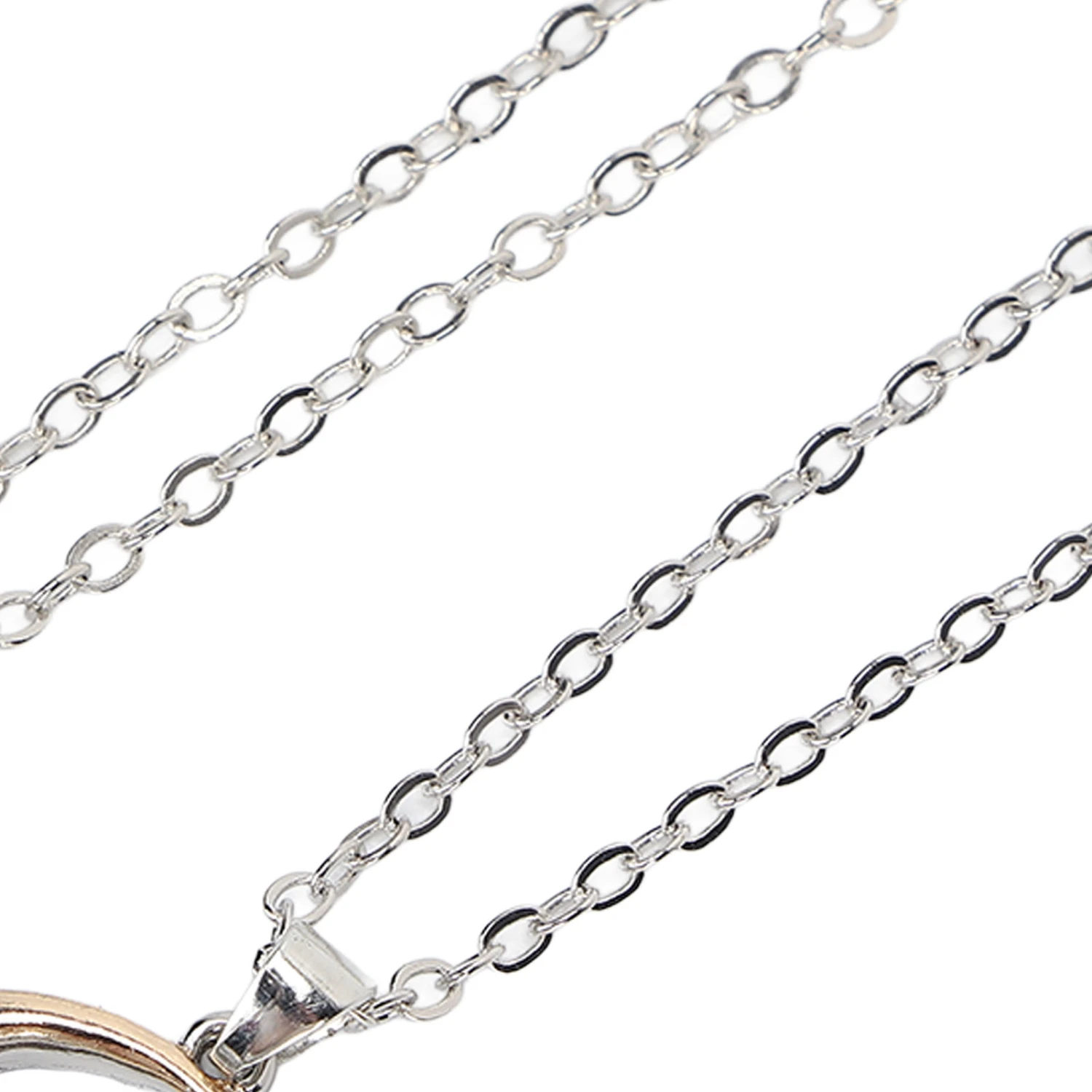 2pcs Exquisite Astronaut Necklace Spaceman Pendants Necklace Valentine's Day Necklace