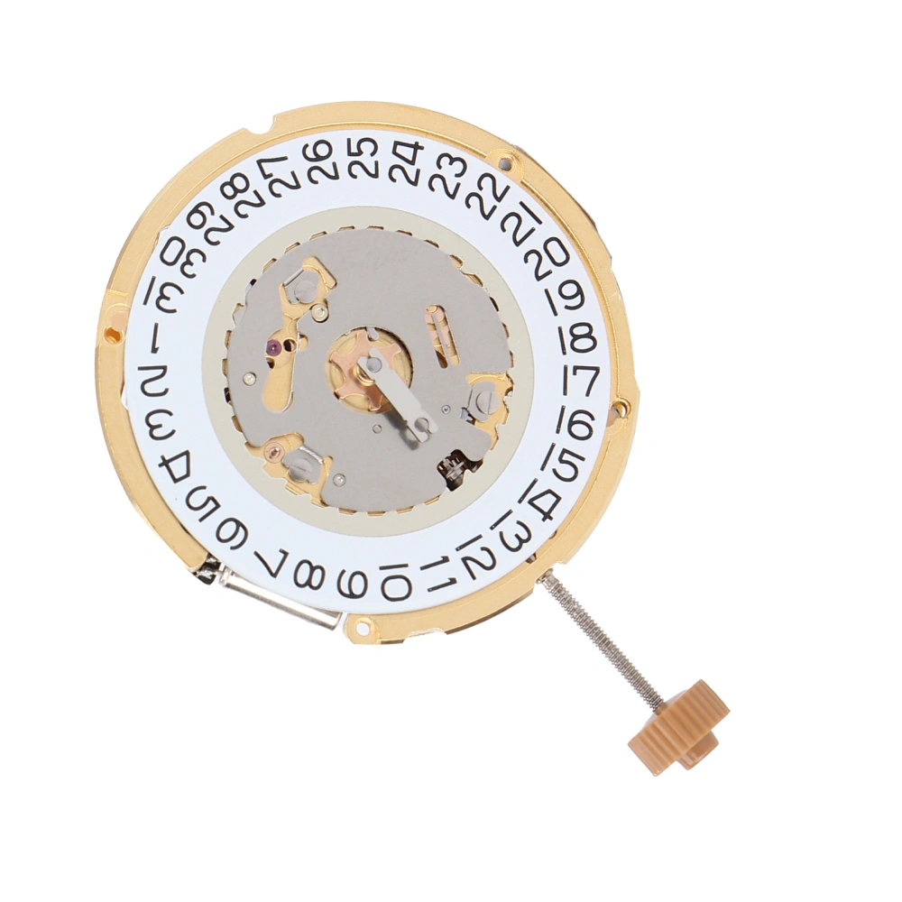 6004D Quartz Watch Movement Calendar Alloy Watch Repairing Maintenance Replacement for Watch Owners