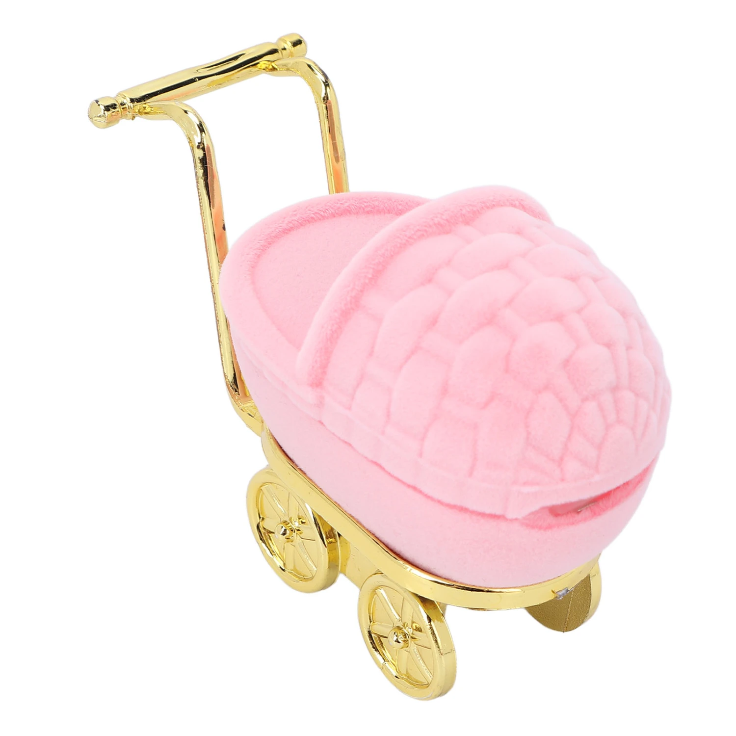 Baby Carriage Jewelry Box Personalized Jewelry Gift Organizer Earrings Necklace Packaging CasePink
