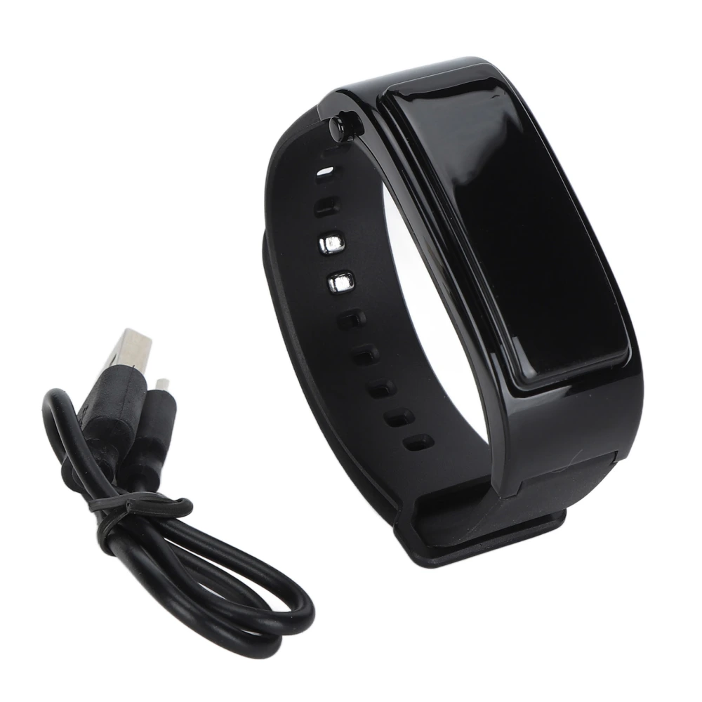 Y3PLUS Smart Bracelet Multifunctional Fashion Smart Band USB Charging Intelligent Watch Black