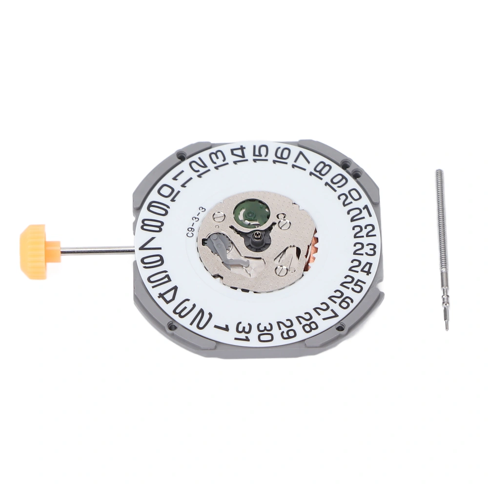 1S13 Watch Movement Quartz Calendar Rustproof Replacement Accessory for Maintenance