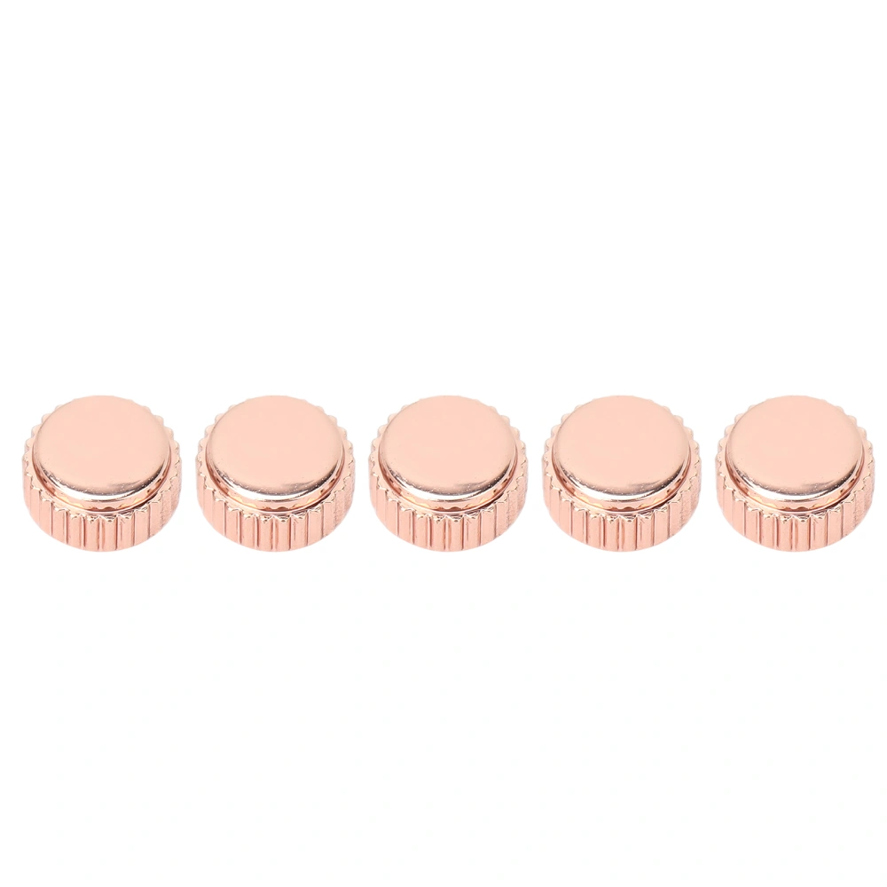 5pcs Watch Crown Spare Parts Crown Replacement Tool Kits for Quartz Mechanical Watch4.5mm