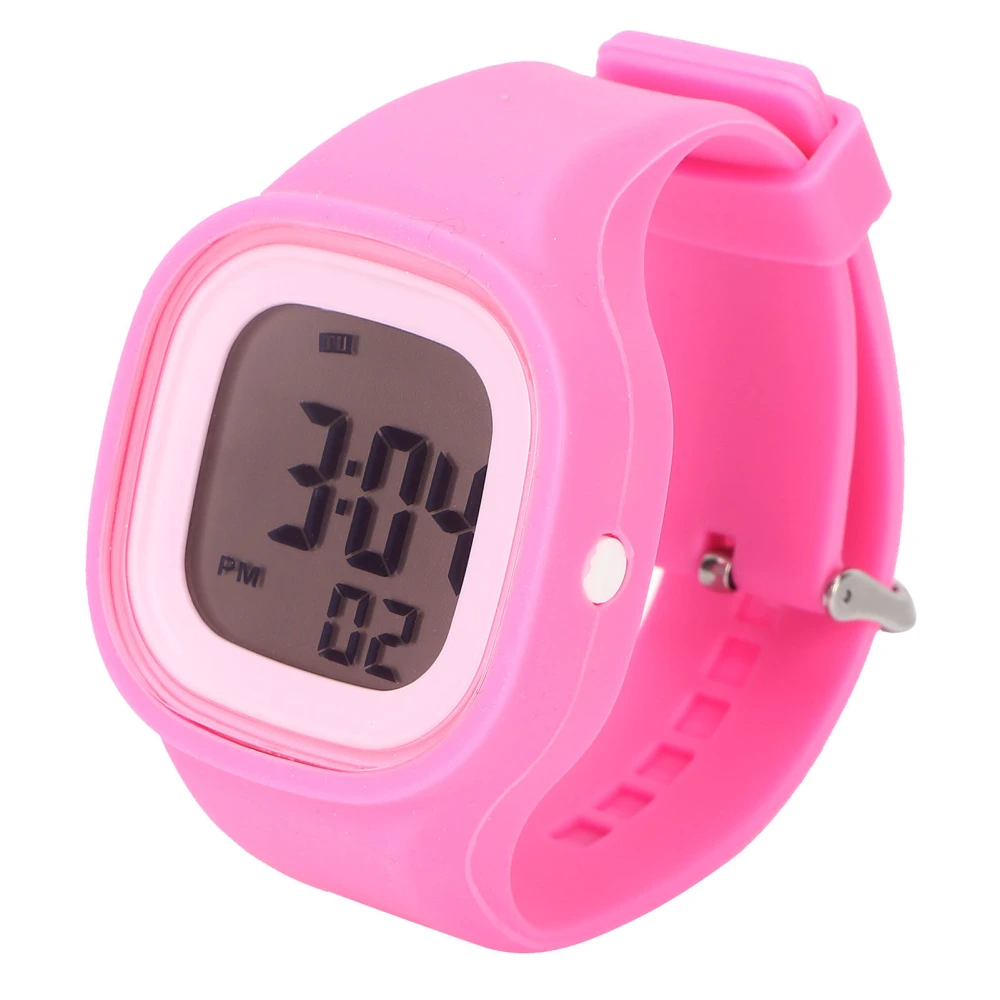 Simple Fashion Electronic Watch Waterproof Colorful Luminous Couples Digital Watches