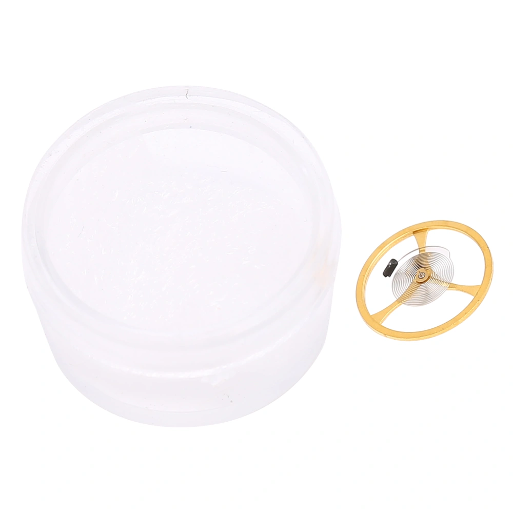 Watch Balance Wheel T16 Professional Watch Movement Repair Accessory with Plastic Box