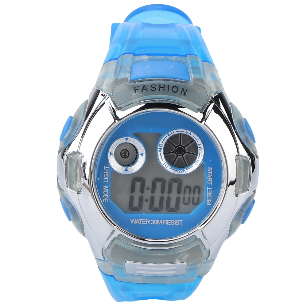 Kids Watch Multifunctional Outdoor Sports Digital Electronic Watches for ChildrenBlue