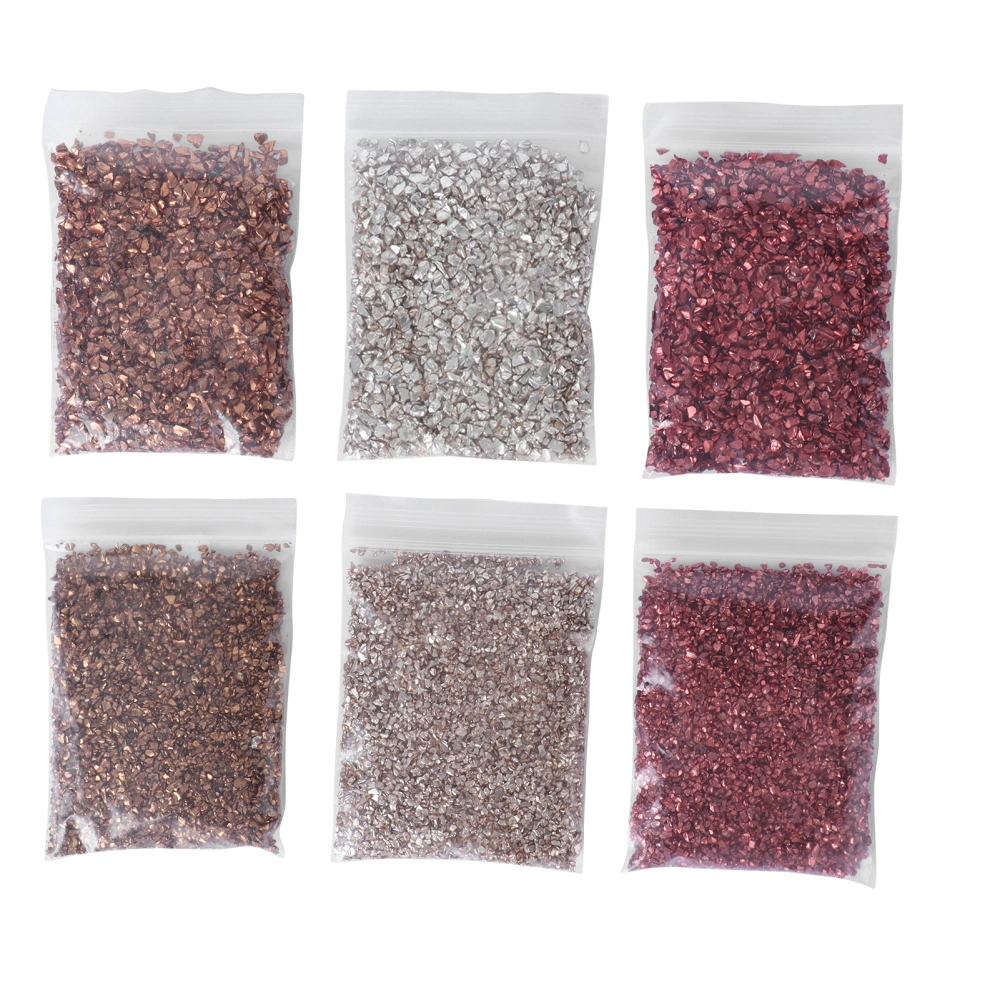 Sparkly Glass Glitter DIY Irregular Glass Chips Crushed Glass Mold Filler Decoration