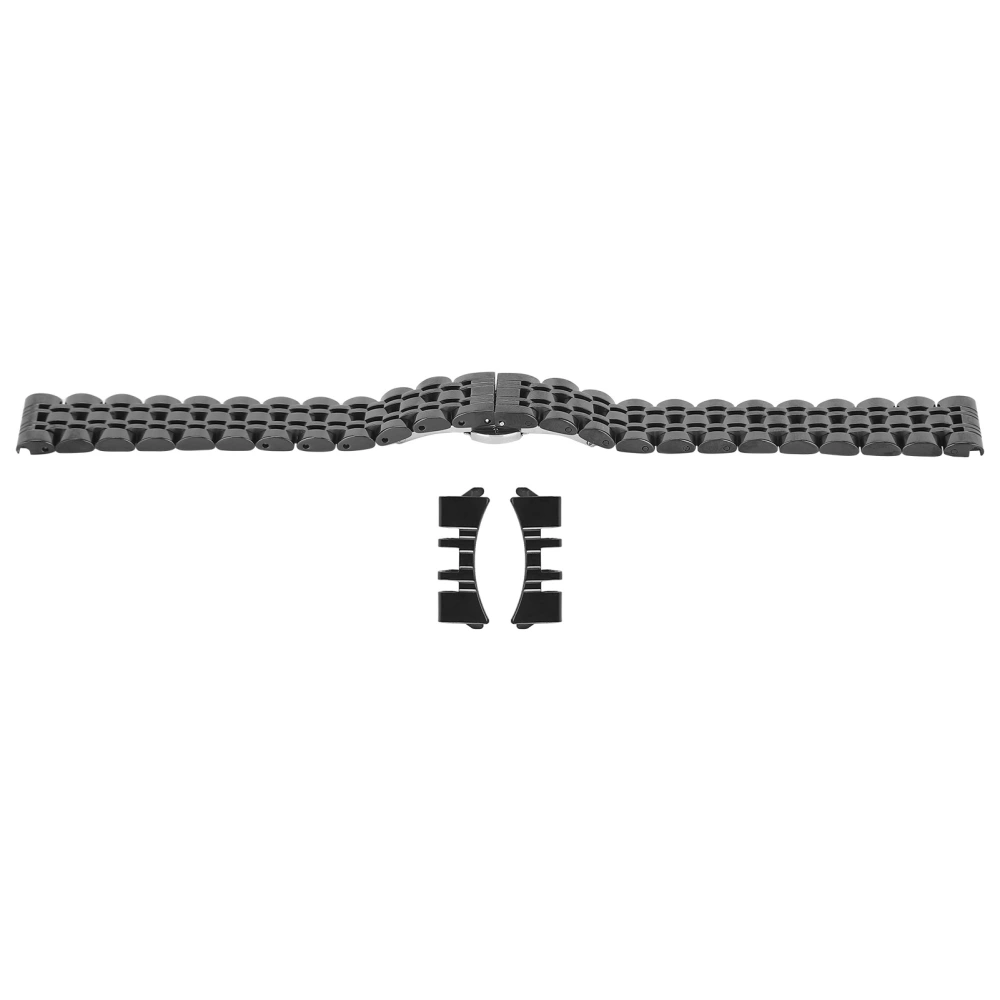 Adjustable Watch Bracelet Stainless Steel Watch Strap Replacement Watch Band Accessory16mm / 0.63in