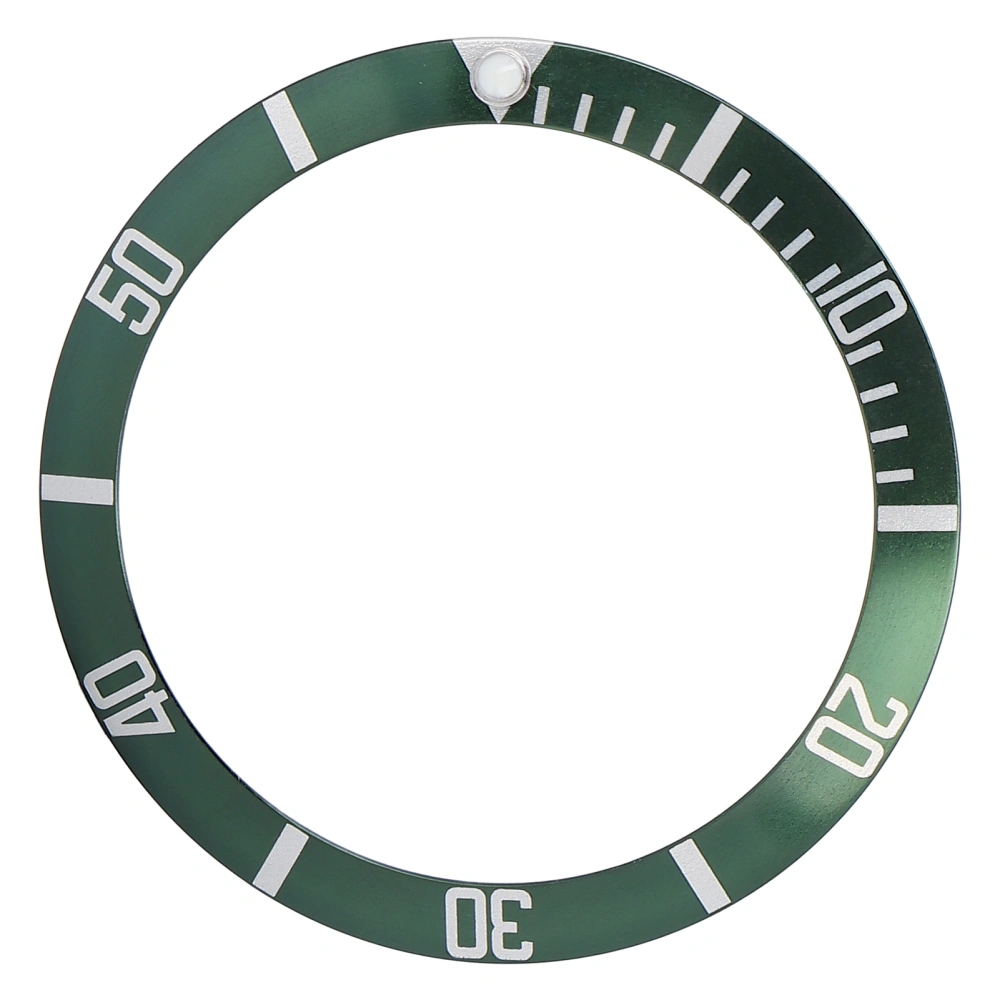 Professional Wristwatch Bezel Insert Loop Replacement Watch Bezel Insert Ring AccessoryGreen