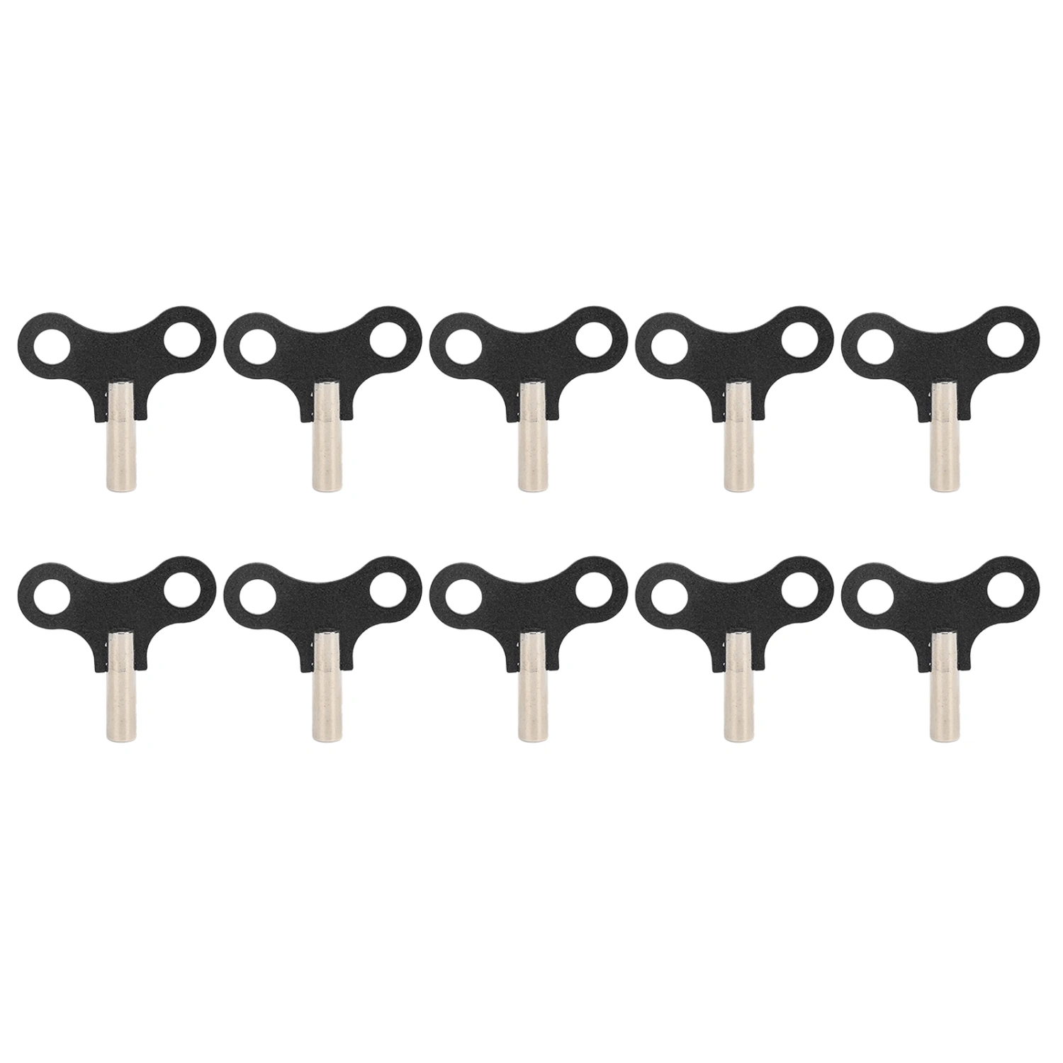 10pcs Clock Winding Key Steel Wall Clock Mechanical Desk Clocks Key Repairing Accessory